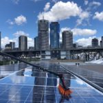 Brisbane solar panel cleaning